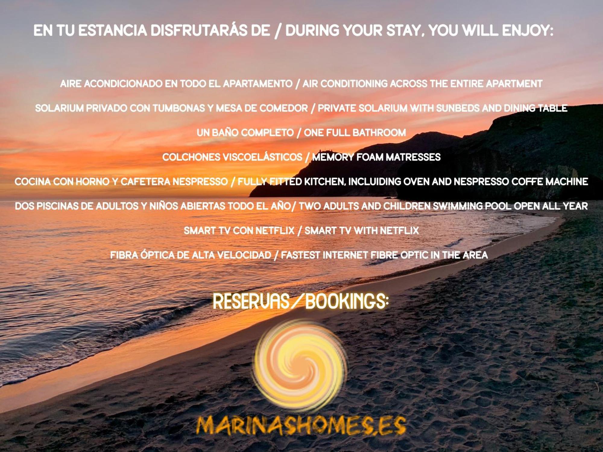 Marinas Sunset - Tu Duplex Con Solarium Privado! Apartment Vera Exterior photo